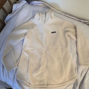 Columbia Off-White Fleece Jacket